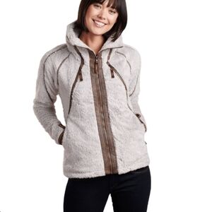 Kuhl Flight Jacket Small Soft Cozy Full Zip